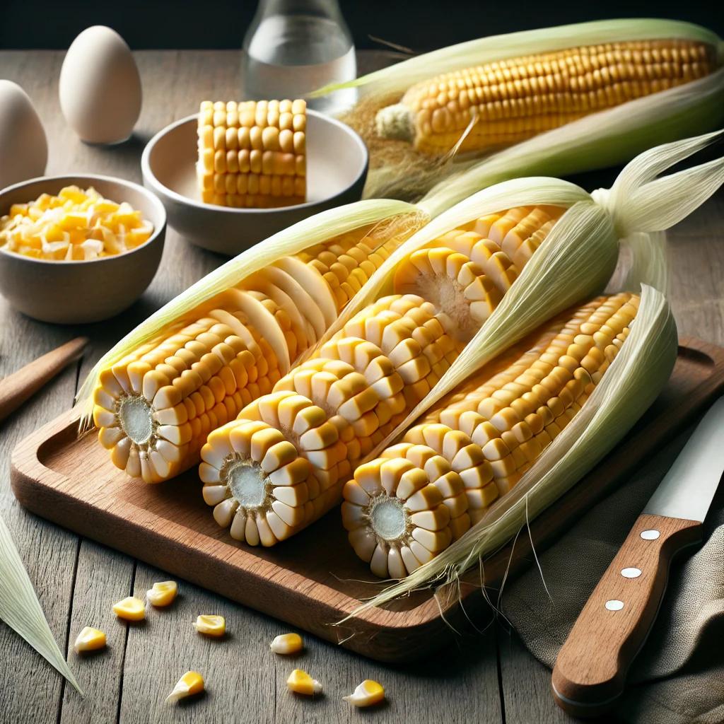 옥수수껍질 분리수거