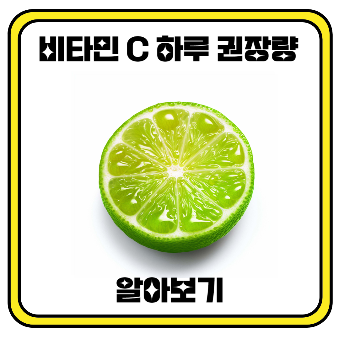 비타민 C 하루 권장량