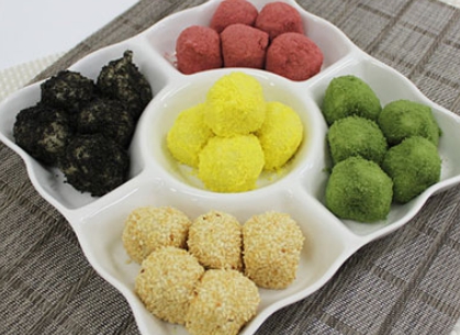 한국의 떡 종류 경단