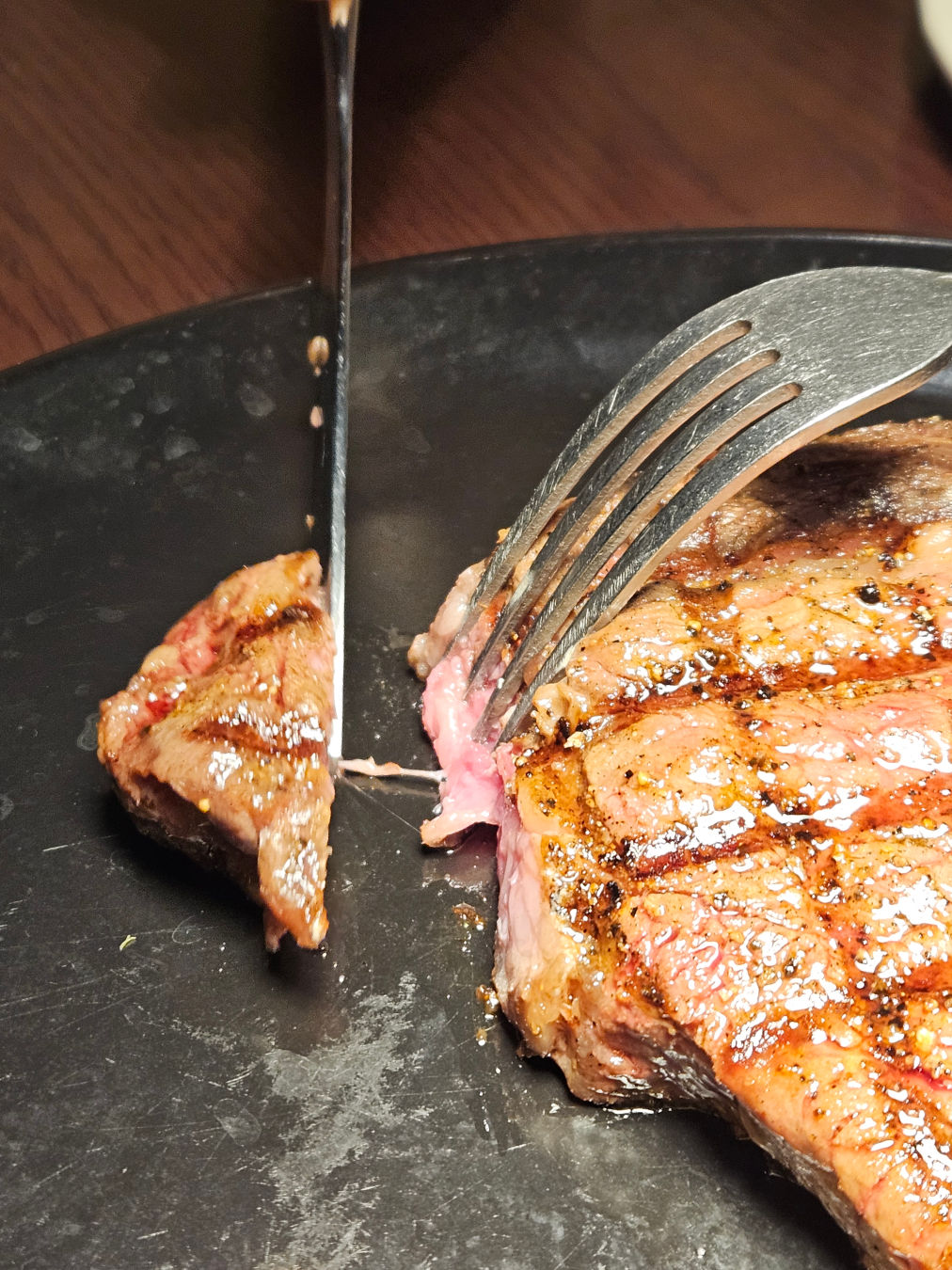 아웃백 스테이크 하우스 굽기 정도