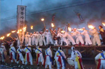 강릉단오제 사천 하평답교놀이