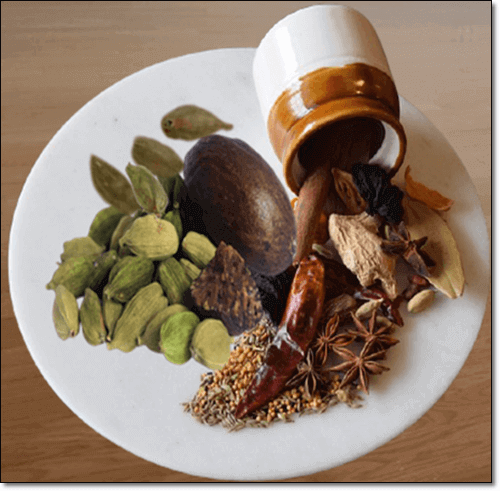 알칼로이드가 풍부한 허브 및 향신료