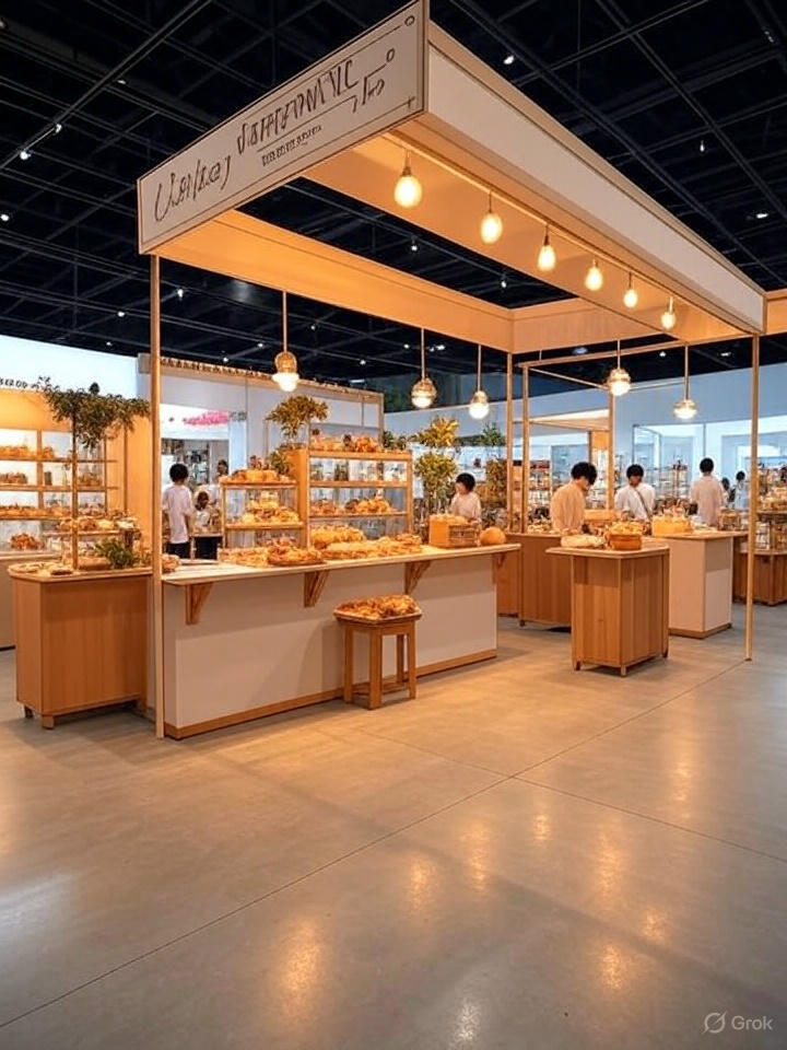 2025 서울 카페&베이커리 페어 킨텍스 실내 쇼룸