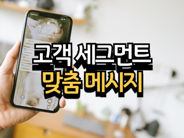 퍼포먼스 마케팅을 위한 고객 세그먼트별 맞춤 메시지 만들기