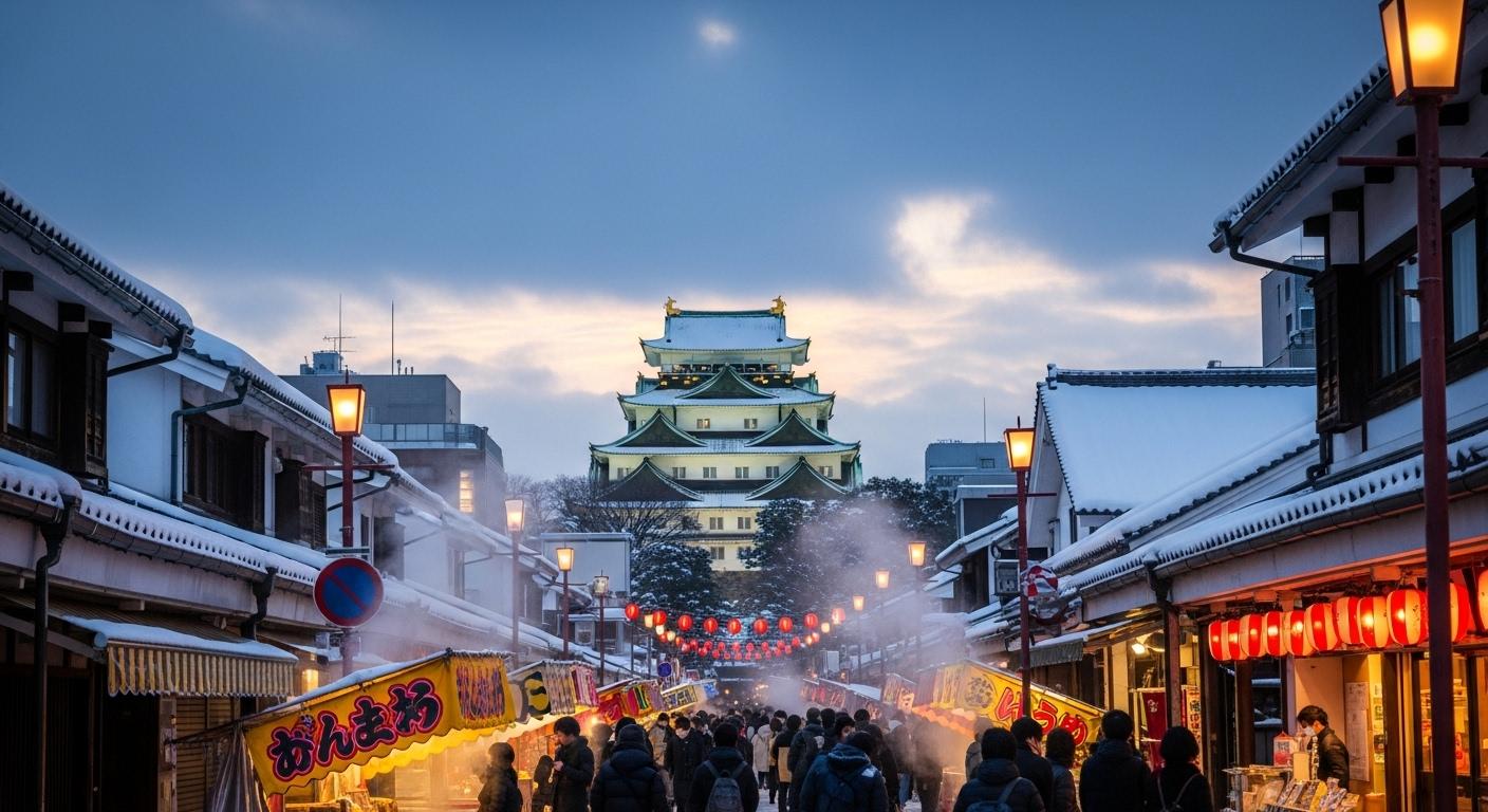 일본 겨울 여행지 나고야