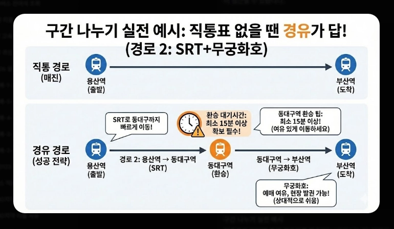 예매 실패 시 교통수단(고속버스,택시)(비교 + 전략)