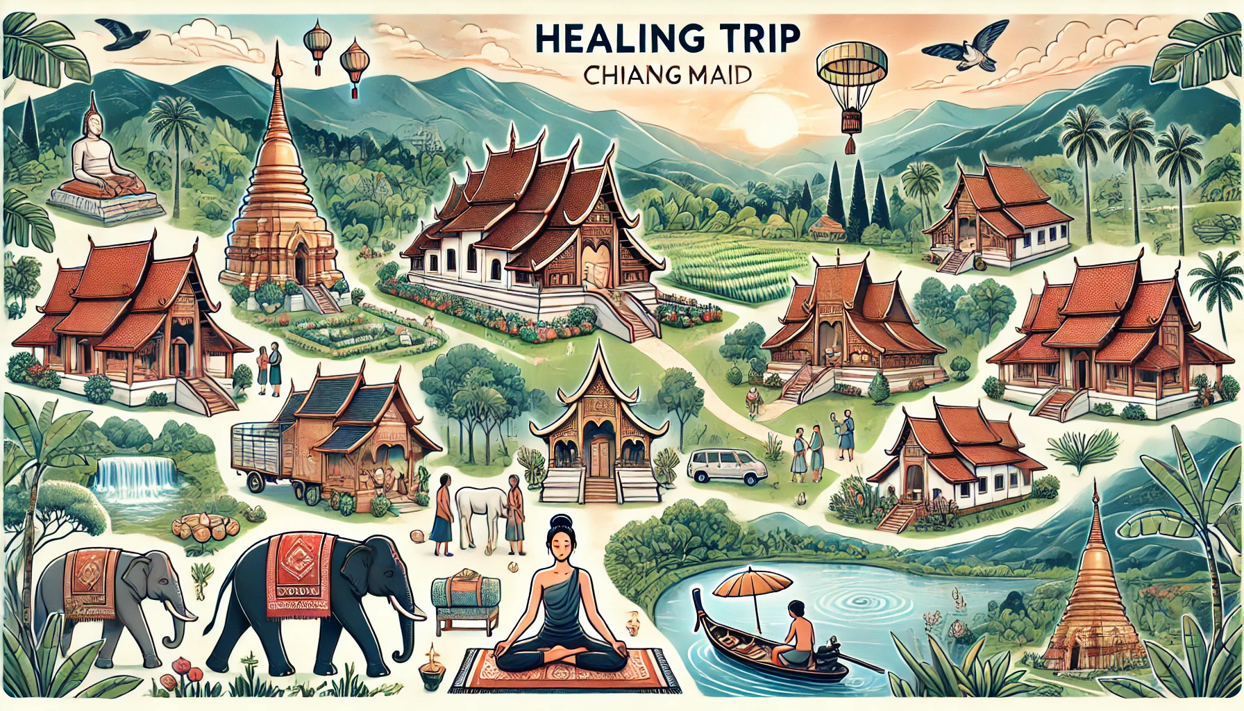 새롭게 떠오른 해외명소 치앙마이