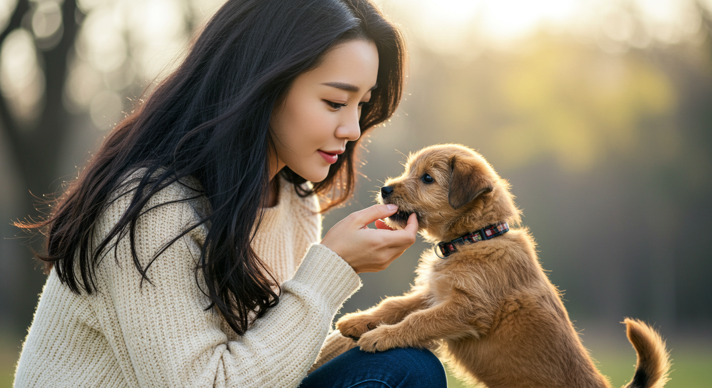 푸들 강아지 사료