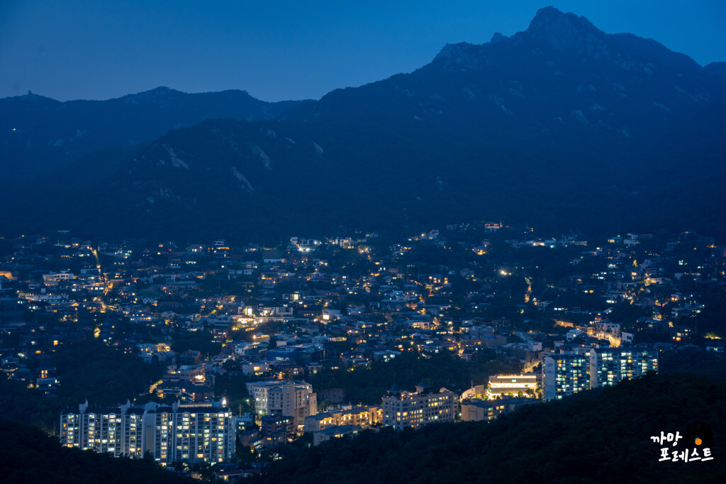 북악스카이웨이 야경
