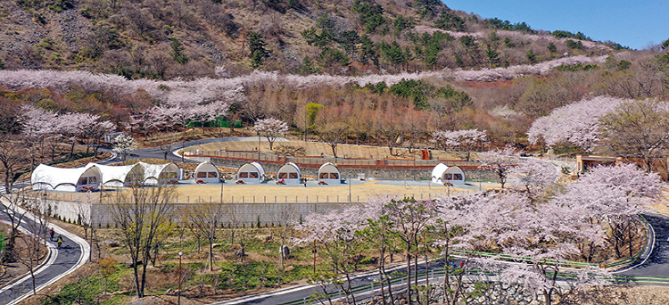 진주 월아산자연휴양림