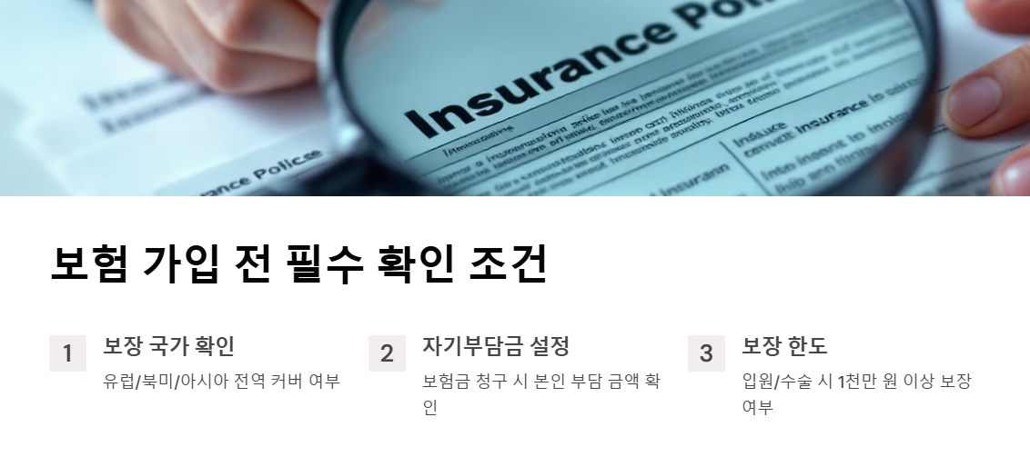 장기 여행자 보험 장기 체류자만을 위한 맞춤형 보장과 가입 요령