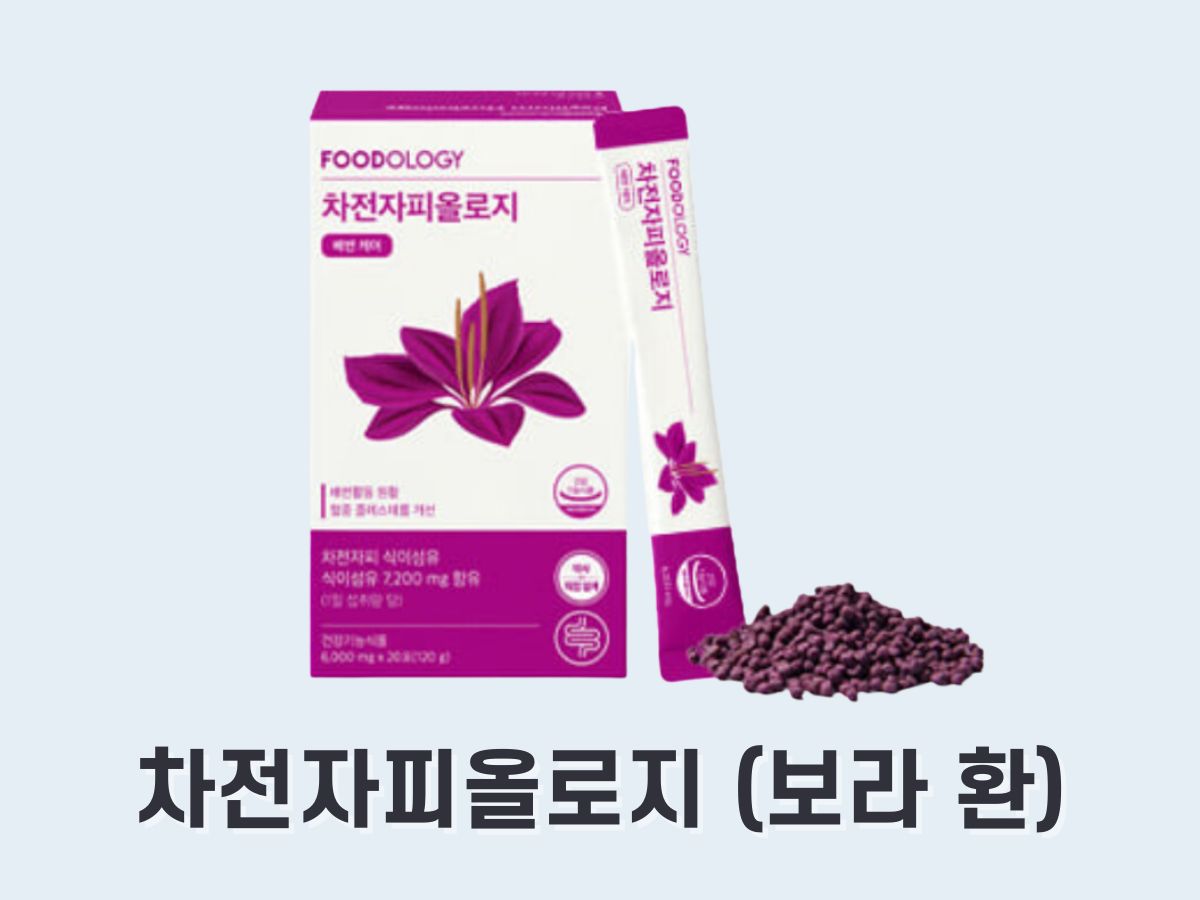 차전자피올로지 (보라 환 다이어트)