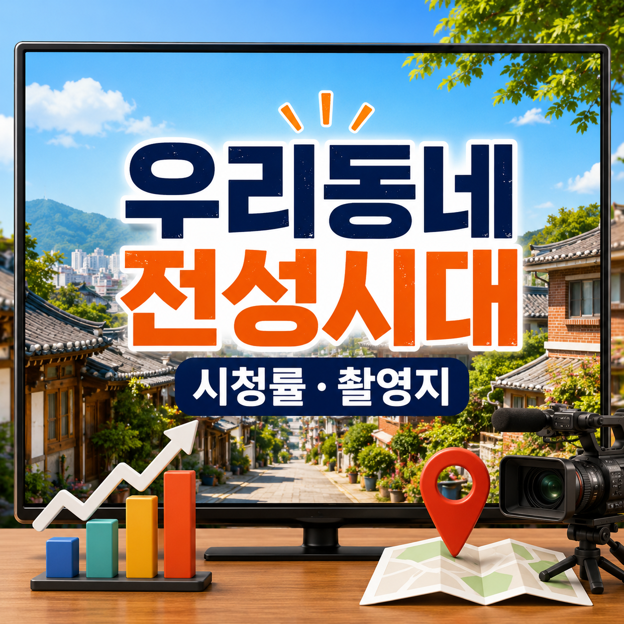 우리동네 전성시대 시청률 방영 정보 및 촬영지 화제성 분석