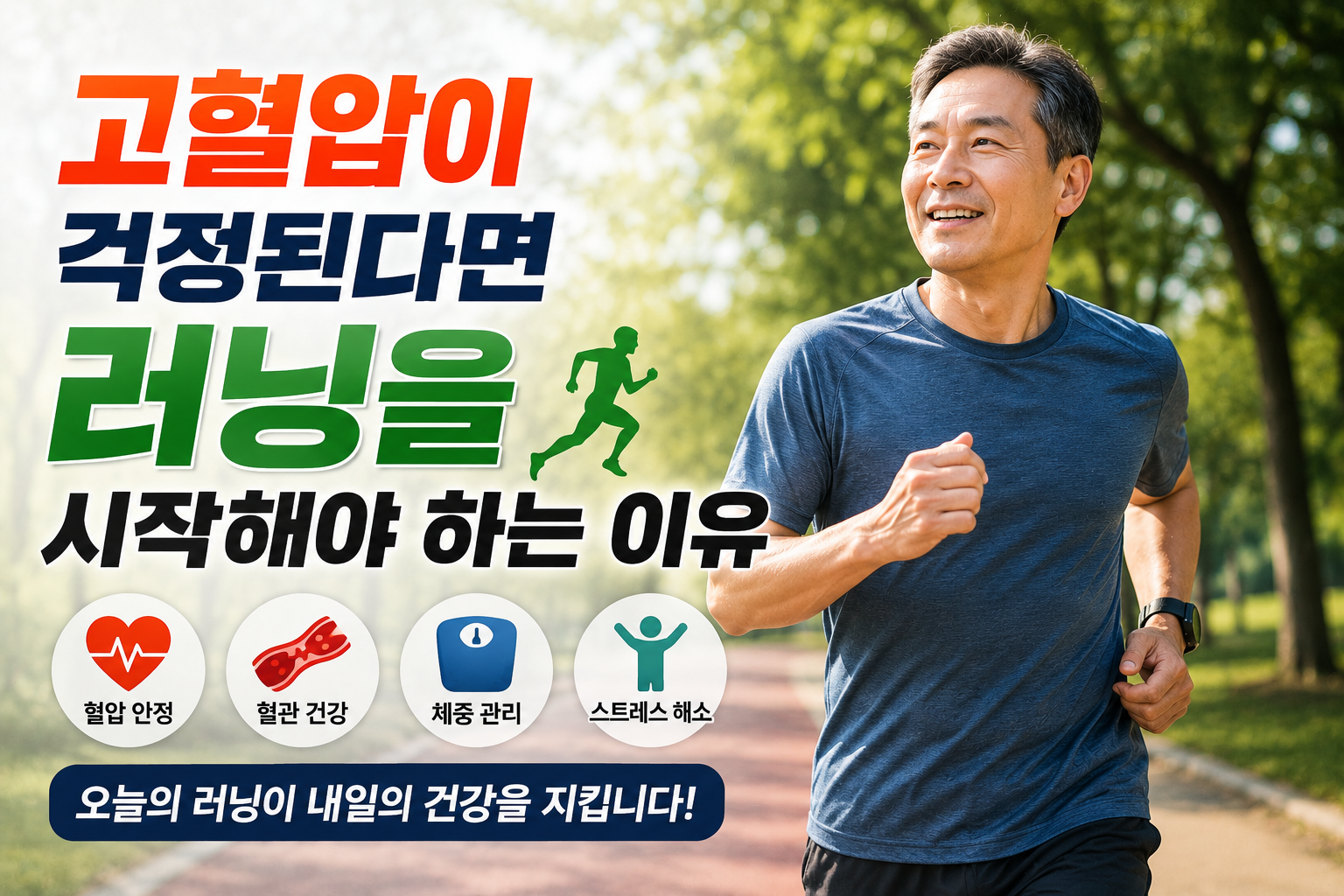 고혈압이 걱정된다면 러닝을 시작해야 하는 이유