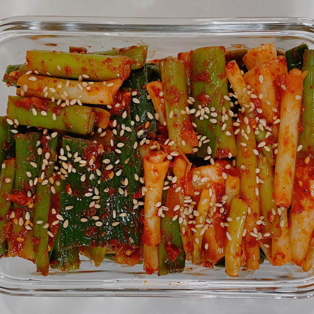 봄철 밥상 풋마늘 무침 관련 사진