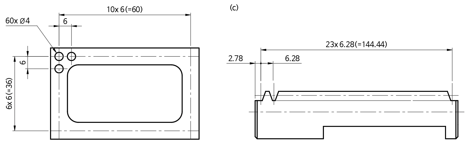 치수-기입에-의한-교점의-위치가-명확할-때