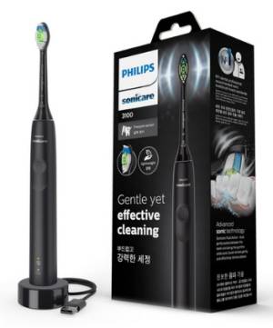 필립스 소닉케어 3100 시리즈 음파 전동칫솔, HX3671/54