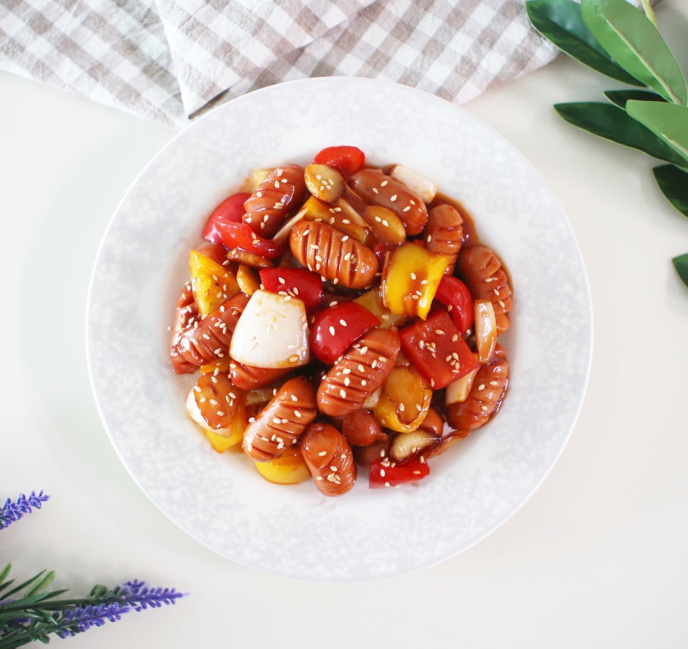 소세지야채볶음