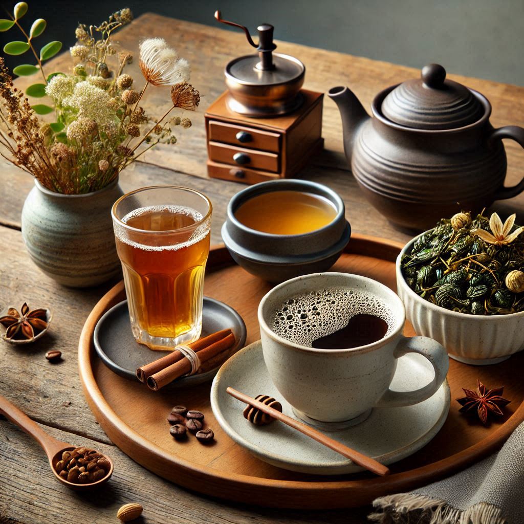 문래동의 커피랩스 로스터리 한방차로 건강