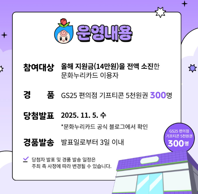 문화누리카드 잔액조회 사용처 잔액0원 인증 이벤트 인증하고 선물 받아요