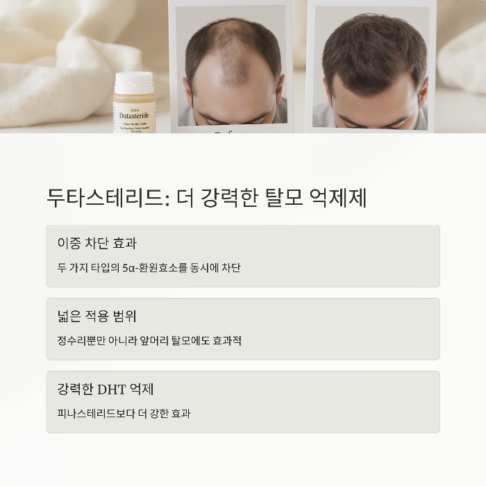 두타스테리드의 특징과 차이점
