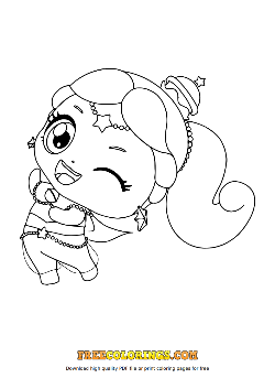 댄싱핑 색칠공부 도안 이미지