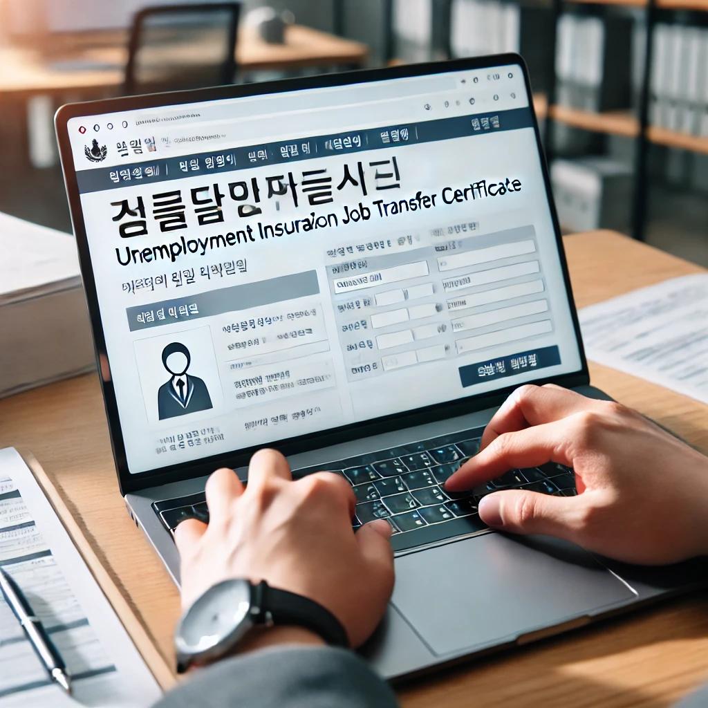 고용보험홈페이지 이직확인서