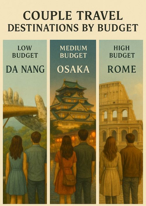 예산별 커플 해외 여행지 관련 사진