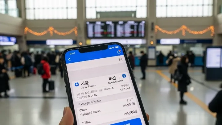설날 기차표 사기
