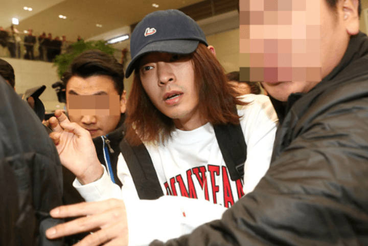 정준영-입국-몰카-성관계영상-유포