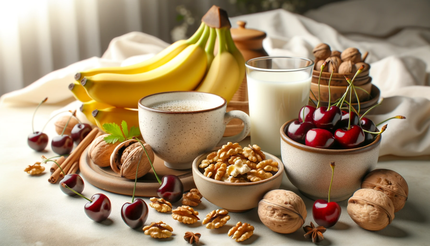 수면의질 높이는 음식