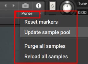 Purge Menu