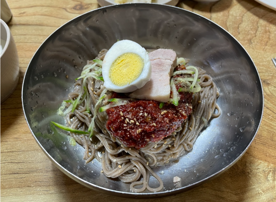 신천일막국수