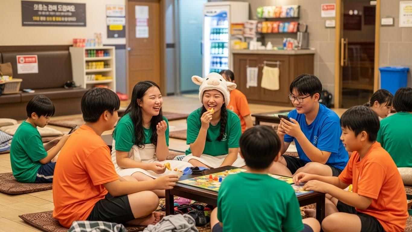 찜질방 미성년자