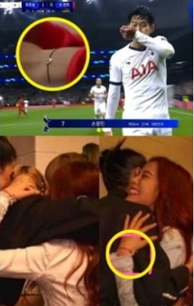 손흥민 지수 열애설