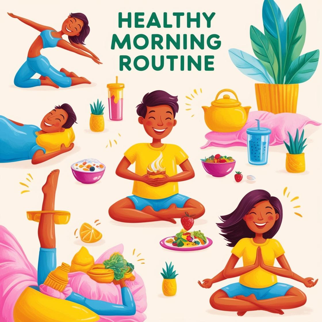 아침 루틴과 건강한 하루 습관