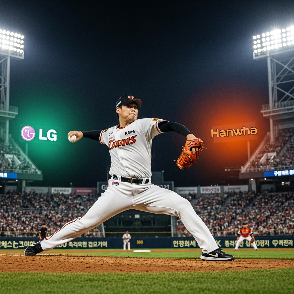 2025 KBO 한국시리즈 5차전 중계방송 프로야구 플레이오프 중계 lg 한화 중계