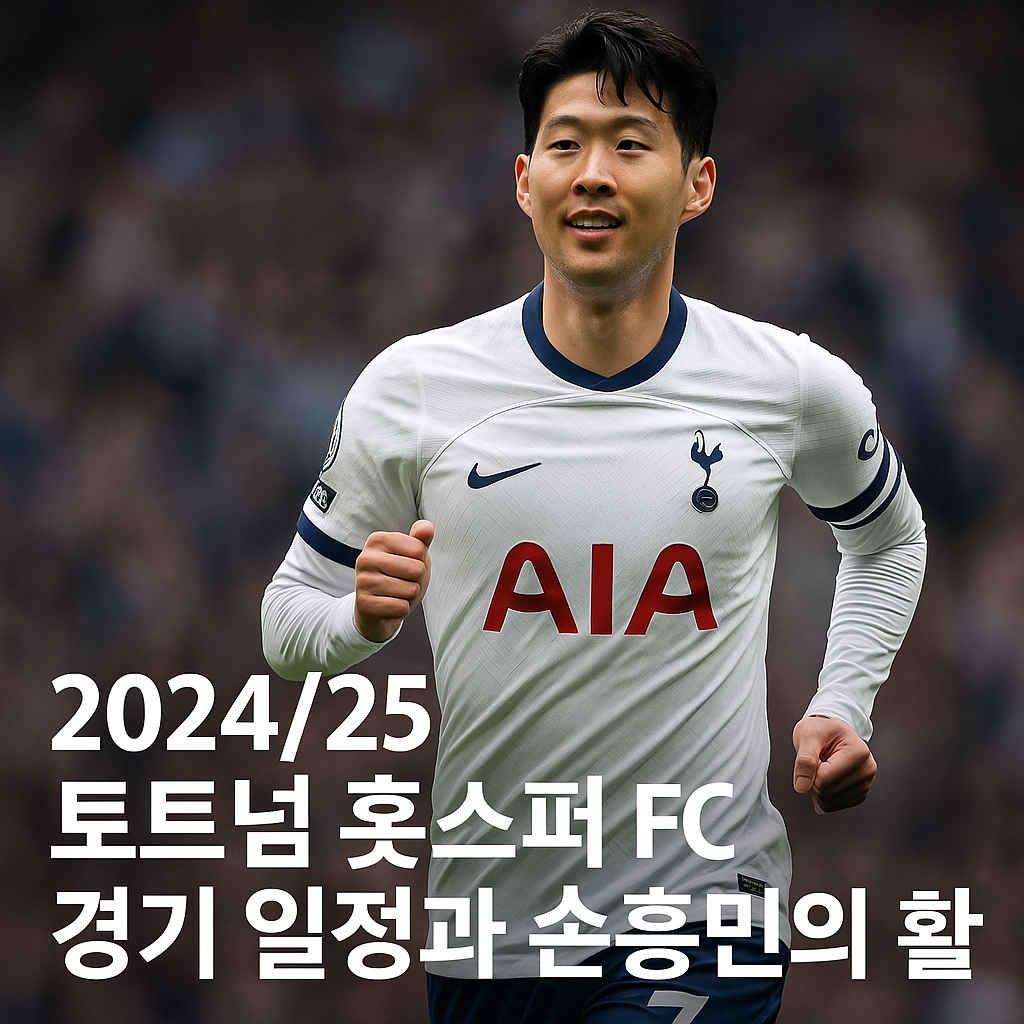 2024/25 시즌 토트넘 홋스퍼 FC 일정