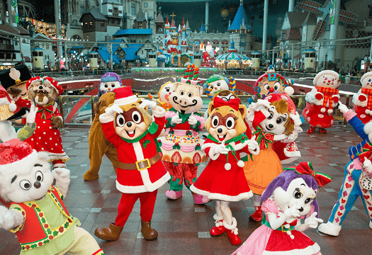 2022-롯데월드-크리스마스-미라클윈터-캐릭터-환타지아