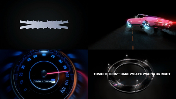 르세라핌 &#39;Perfect Night&#39; 슬로건 모션 갈무리 [사진=쏘스뮤직]