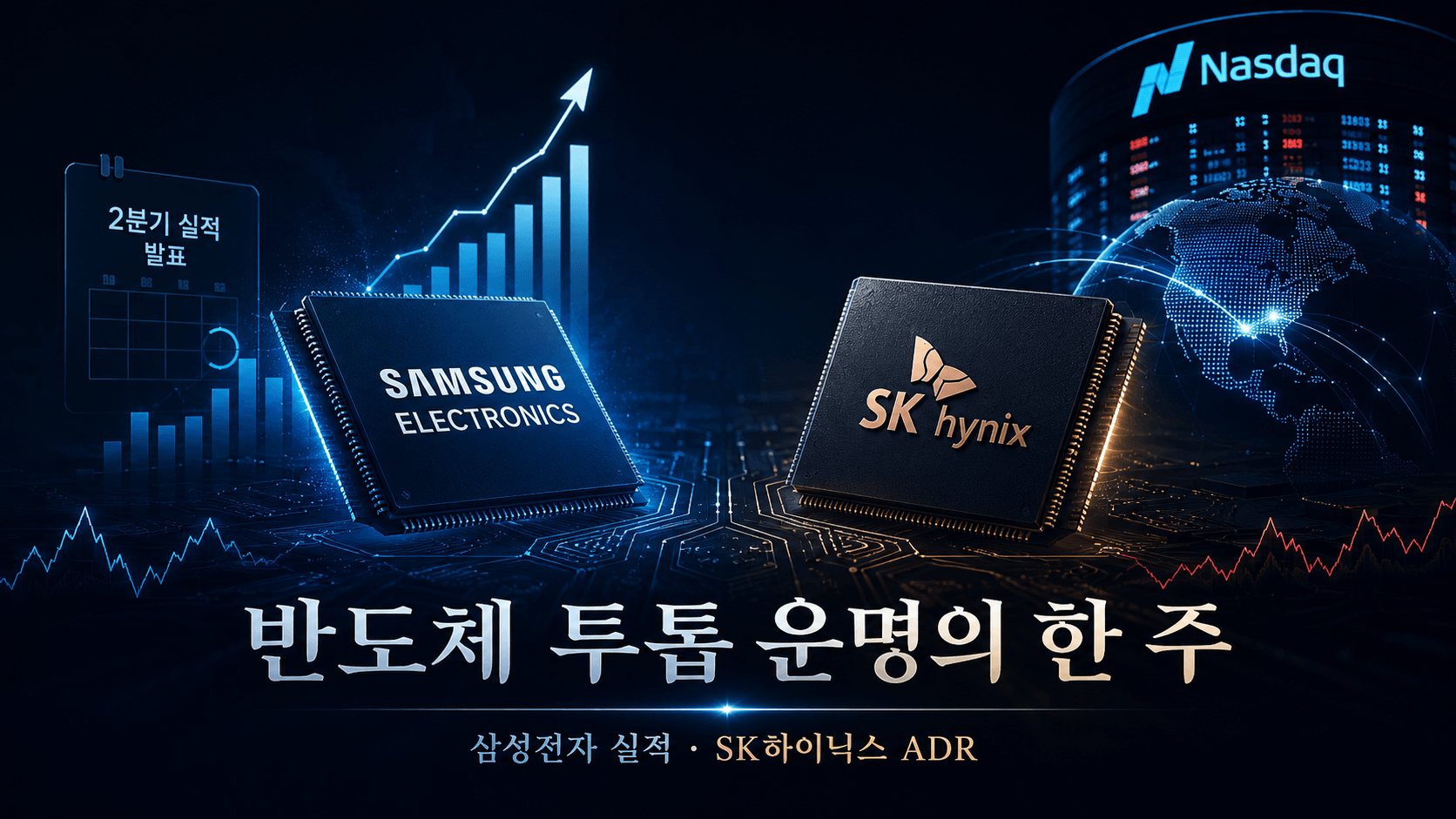 삼성전자 실적과 SK하이닉스 ADR, 반도체주가 다시 움직일까
