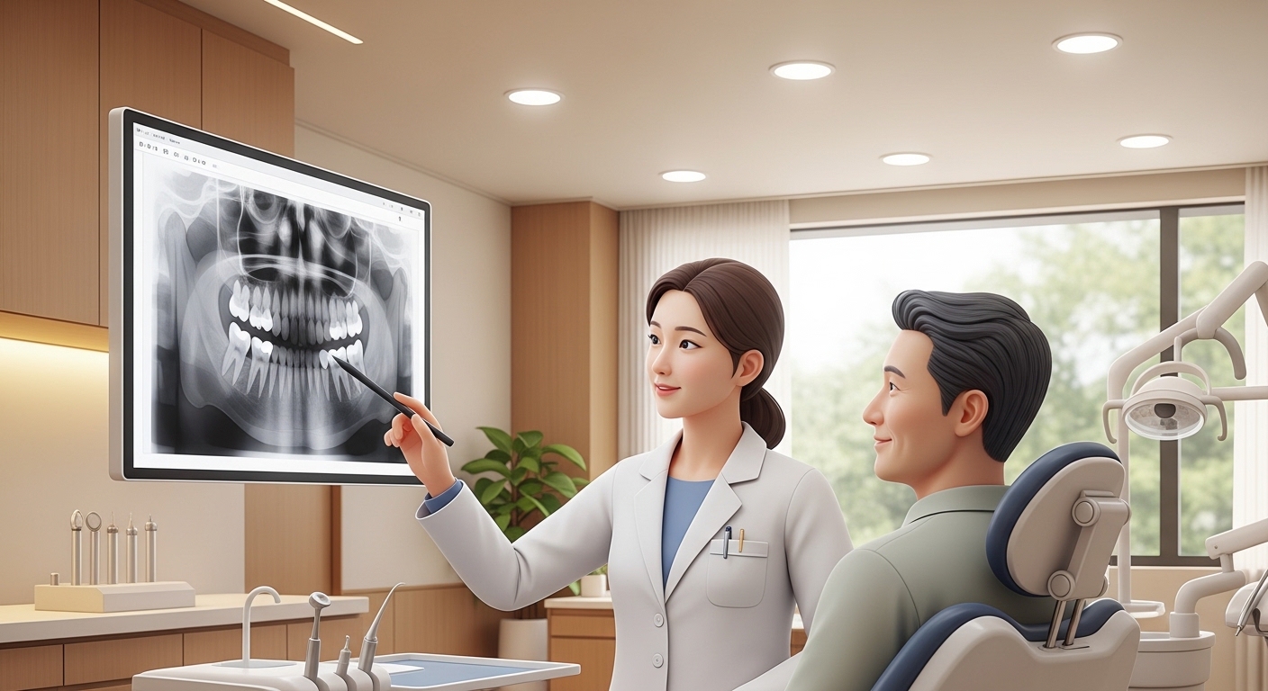 크라운교체, 2차충치