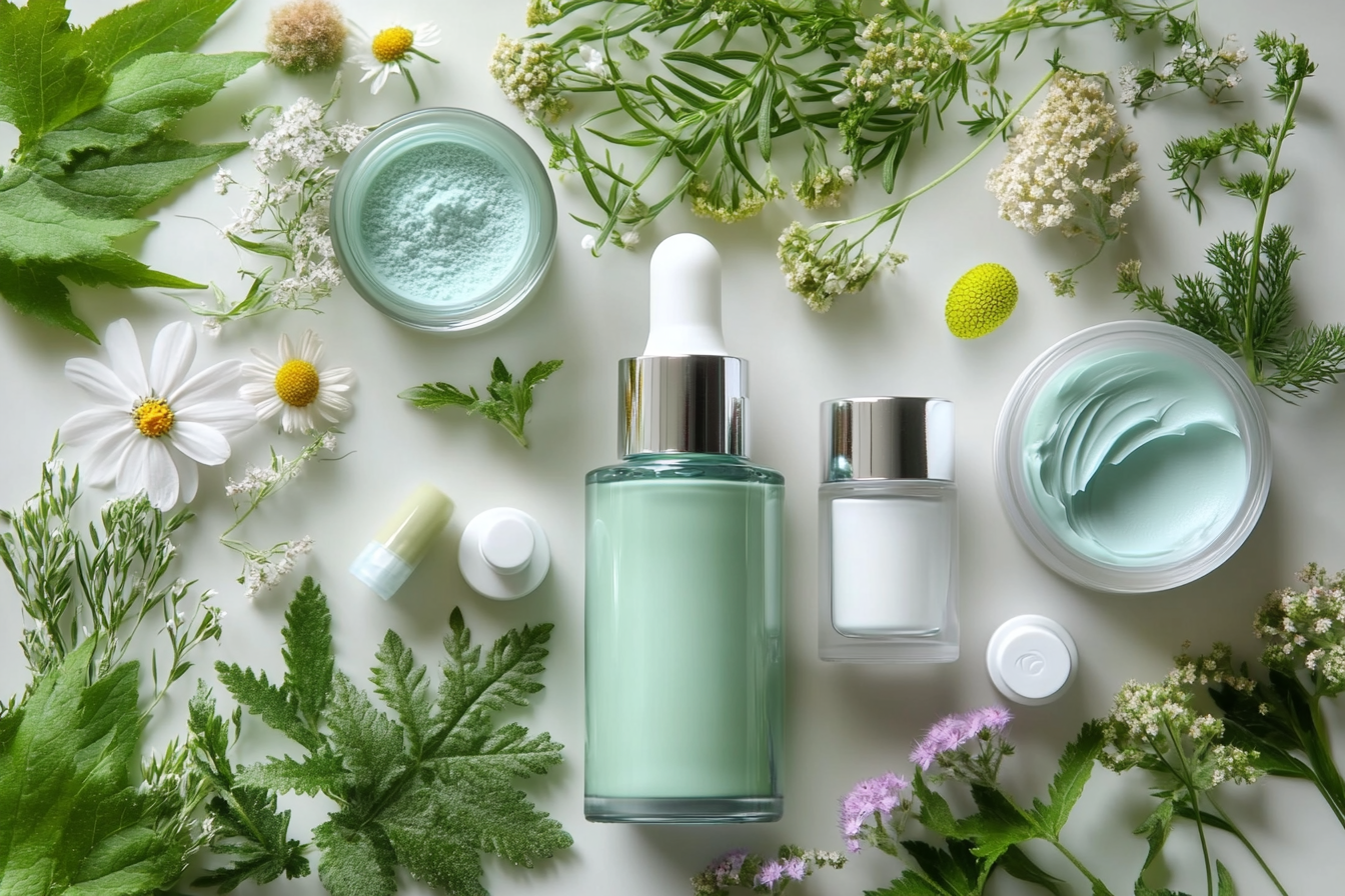 피부장벽 손상 테스트 및 관리법(여러가지 제품 이미지)