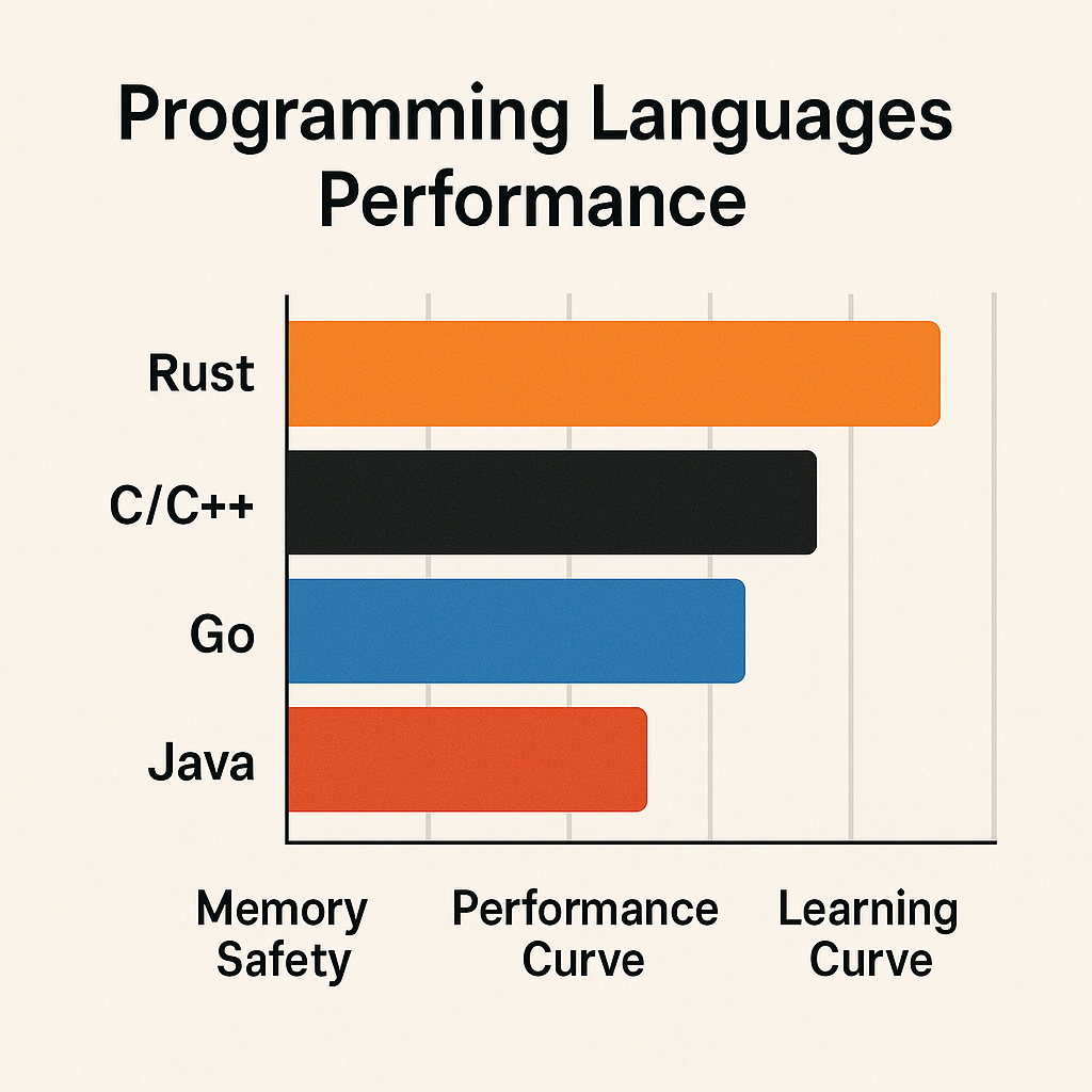 프로그래밍 언어 성능 비교 차트