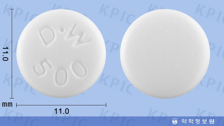 다이아벡스정 500mg: 성분, 효능, 용법, 주의사항 및 이상 반응 가이드