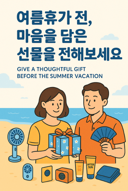 휴가철 센스있는 선물 추천 리스트