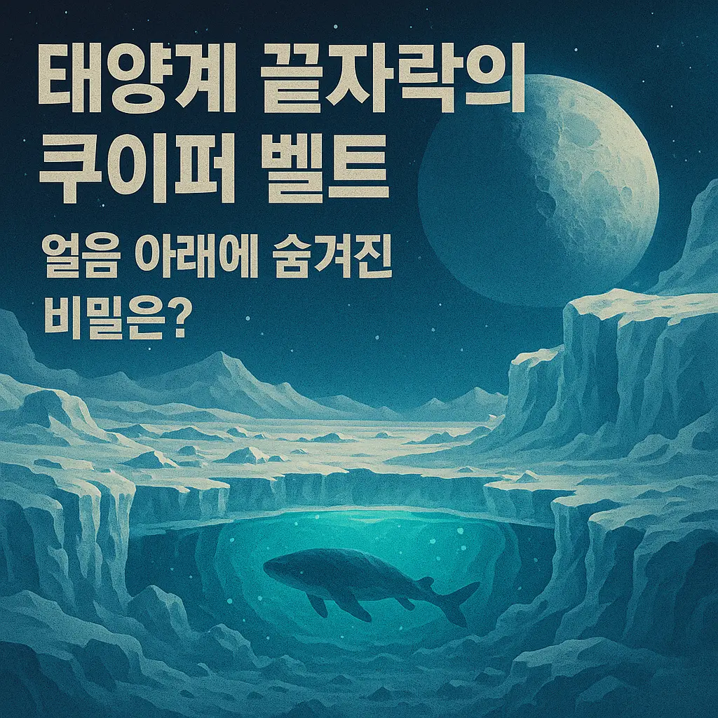 쿠이퍼 벨트, 태양계 가장자리의 얼음 세계들