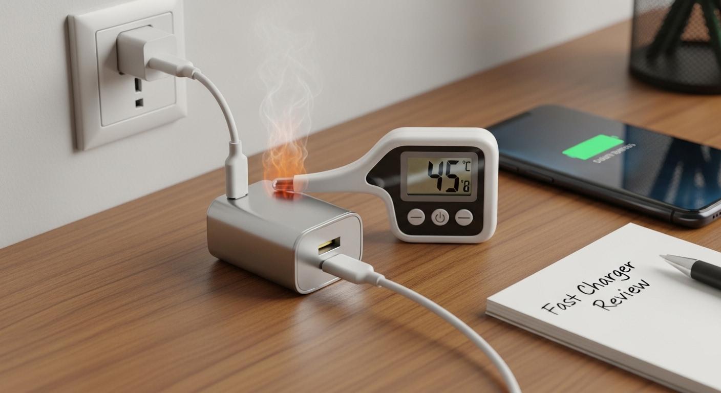 고속충전기 발열 제어 내돈내산 후기