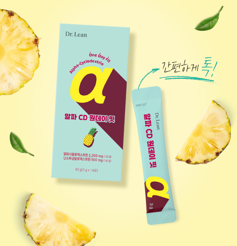 닥터린 알파CD 주요 원재료 및 성분 이미지