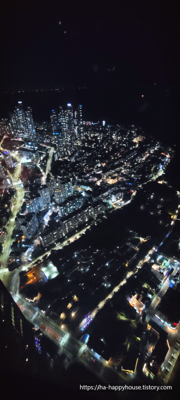 해운대 LCT 레지던스 89층 야경